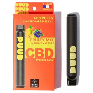 Puud Fruizy Mix CBD 5% 600 puffs Marie Jeanne