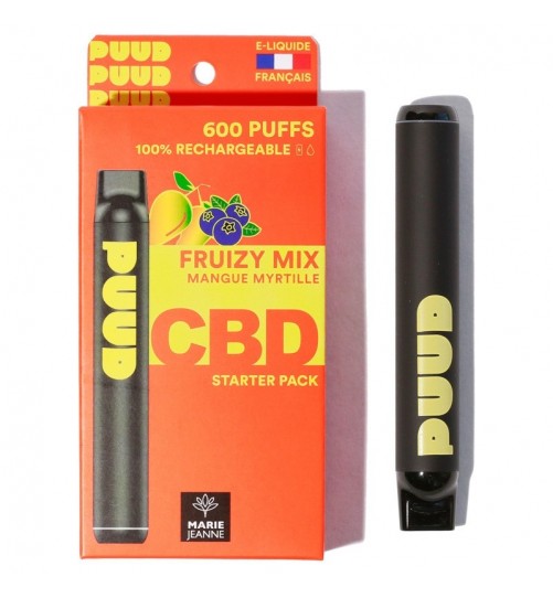 Puud Fruizy Mix CBD 5% 600 puffs Marie Jeanne