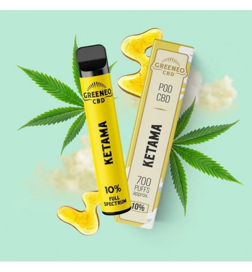 Puff Ketama CBD 10% 700 puffs Greeneo