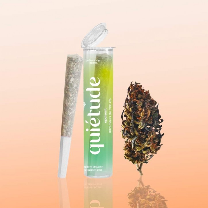 Pre roll Quiétude CBD 8% Blueberry - Equilibre