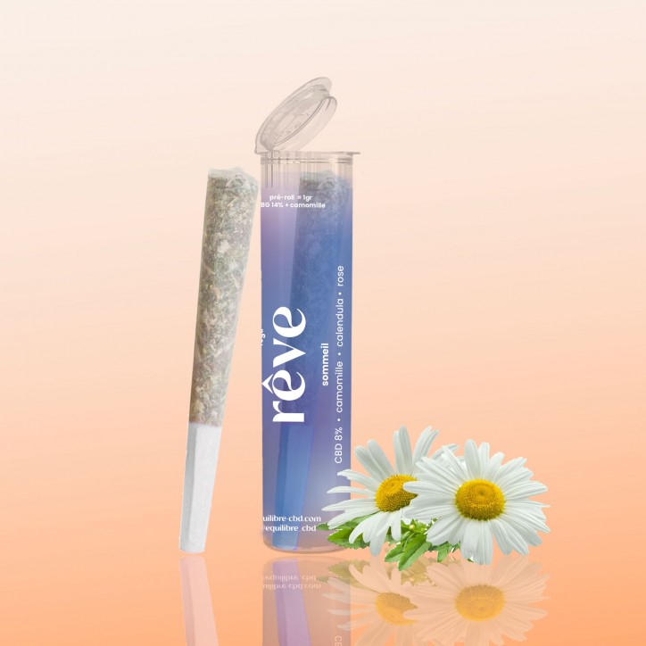 Pre roll Rêve CBG 14% + Camomille - Equilibre