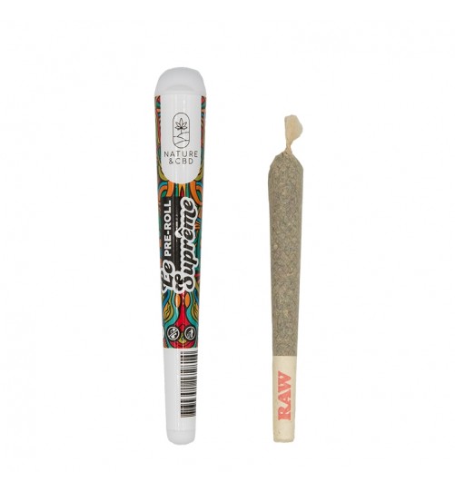 Pre roll CBD Le Suprême fleurs + résine 1g Nature & CBD