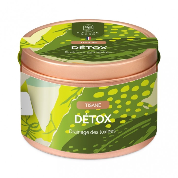 Tisane Détox CBD drainage des toxines - Nature & CBD