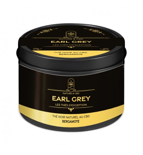 Thé noir CBD Earl Grey Bergamote Nature & CBD