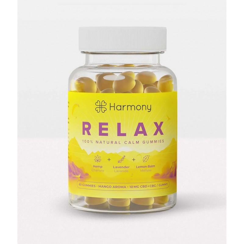 Gummies Relax CBD CBG Mangue - Harmony