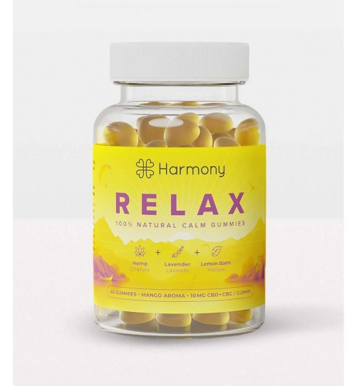 Gummies Relax CBD CBG Mangue - Harmony