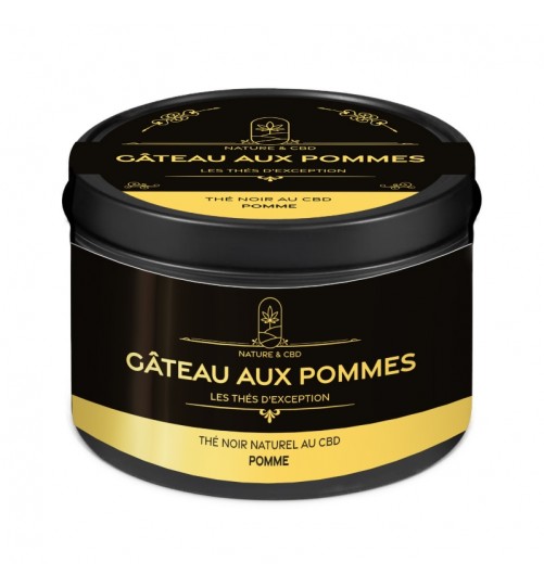 Thé noir CBD Le Gâteau aux Pommes Nature & CBD