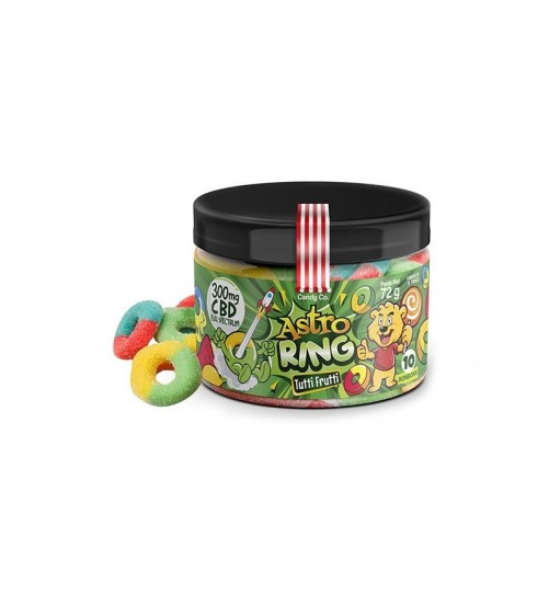 Bonbons CBD Astro Ring Tutti Frutti Candy Co