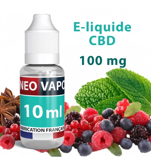 E-liquide CBD Rocky Red 100mg