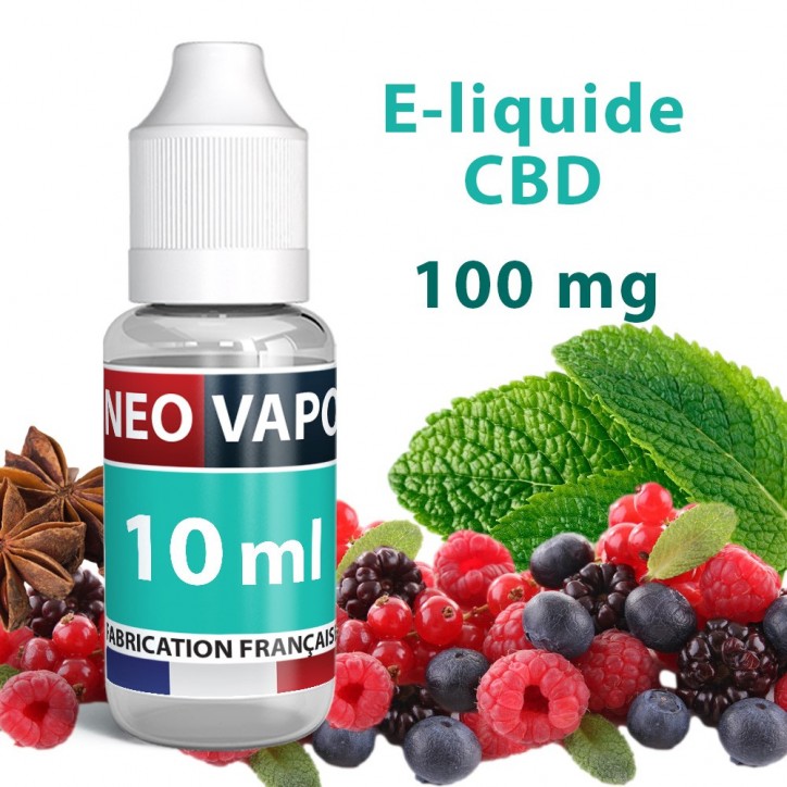 E-liquide CBD Rocky Red 100mg - Neovapo