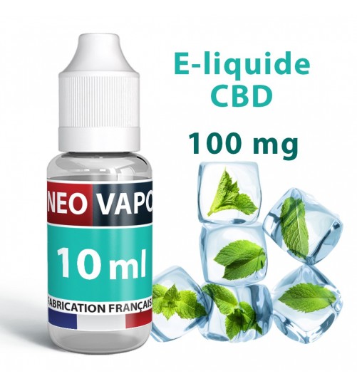 E-liquide CBD Menthe Glaciale 100mg