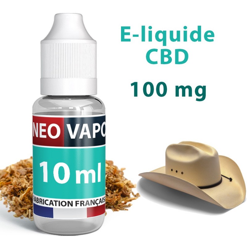 E-liquide CBD Tabac Rouge 100mg