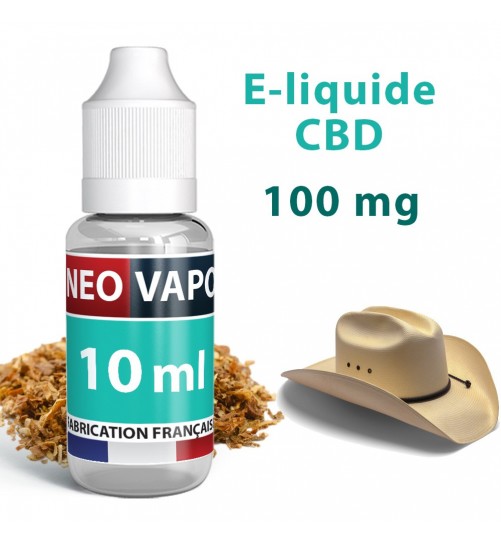 E-liquide CBD Tabac Rouge 100mg