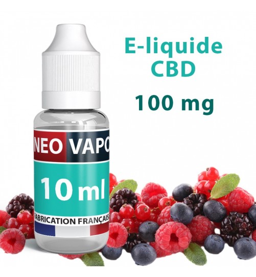 E-liquide CBD Fruits Rouges 100mg