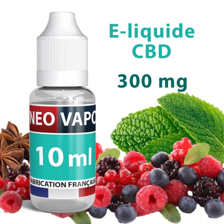 E-liquide CBD Rocky Red 300mg - Neovapo