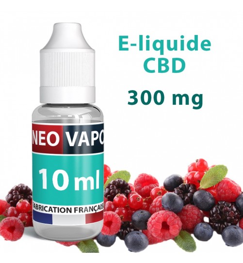 E-liquide CBD Fruits Rouges 300mg