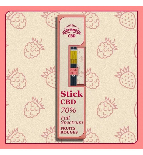 Stick Fruits Rouges CBD 70% Greeneo