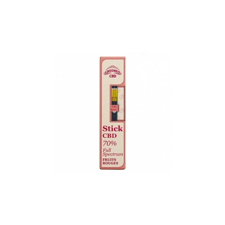 Stick Fruits Rouges CBD 70% - Greeneo