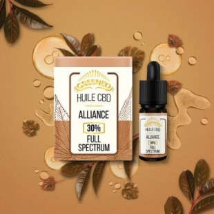 Huile CBD Alliance 10ml 1000mg Greeneo