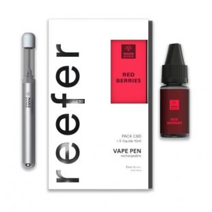 Pack Vape Pen Reefer Red Berries 300mg Marie Jeanne