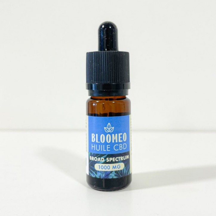 Huile CBD Broad Spectrum 10ml - Bloomeo