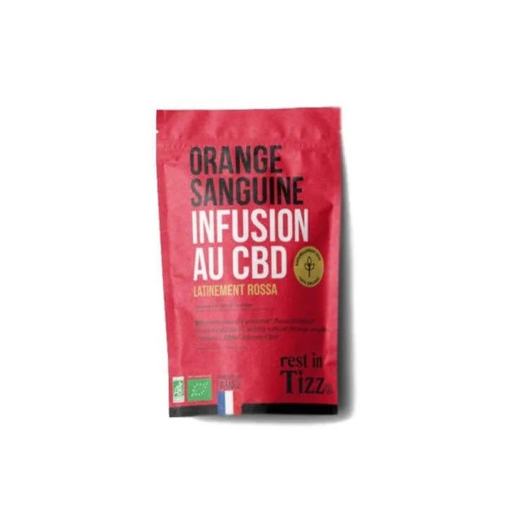 Infusion Bio au CBD Orange Sanguine by Tizz Stilla