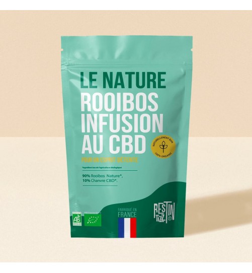 Infusion Rooibos Bio au CBD Le Nature 50g Tizz Stilla