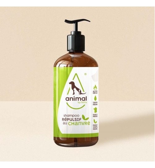 Shampoo répulsif au chanvre CBD 300ml Animal by Stilla