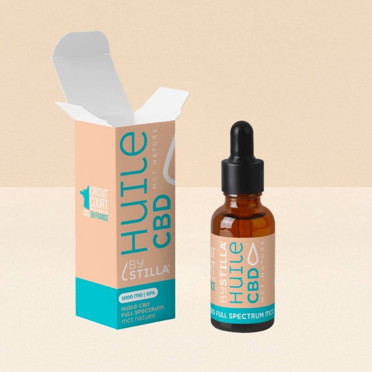 Huile de CBD MCT Nature 10ml - Stilla