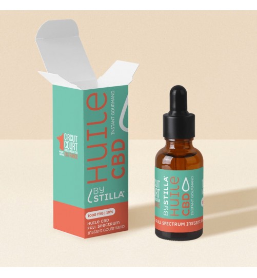 Huile de CBD Instant gourmand Poire Vanille 10ml Stilla