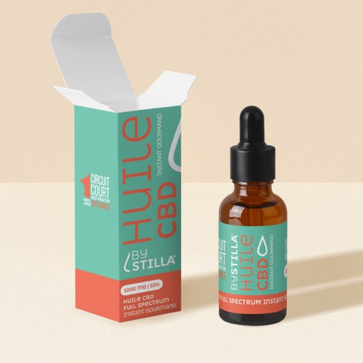 Huile de CBD Instant gourmand Poire Vanille 10ml - Stilla