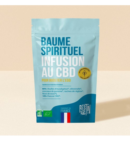 Infusion Bio au CBD Baume spirituel 50g Tizz Stilla