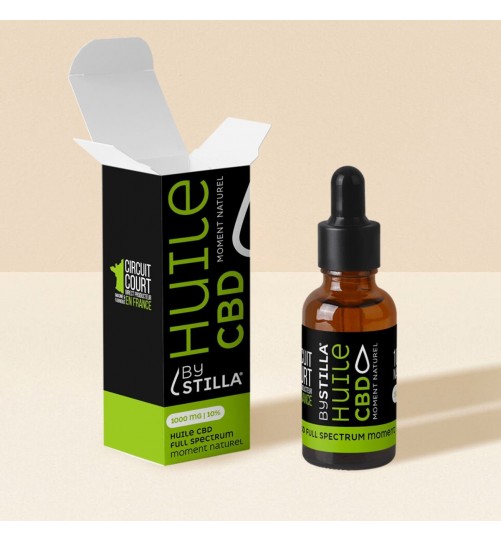 Huile de CBD Moment naturel Chanvre 10ml Stilla