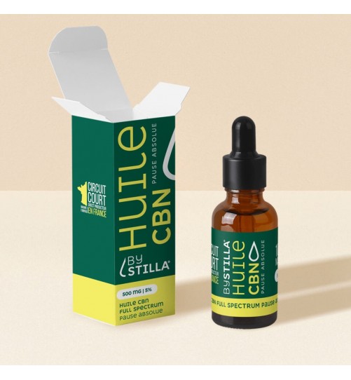 Huile de CBD Pause absolue Orange Citron 10ml Stilla