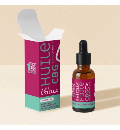 Huile de CBD Rituel optimiste Fraise des bois 10ml Stilla