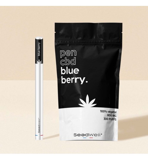 Pen CBD Blueberry 300 puffs Seedwell