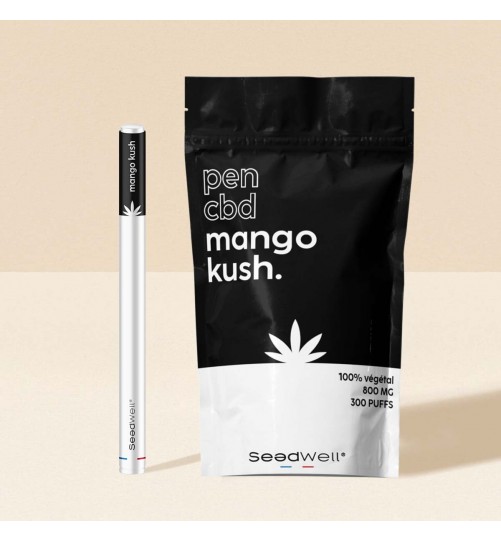 Pen CBD Mango Kush 300 puffs Seedwell