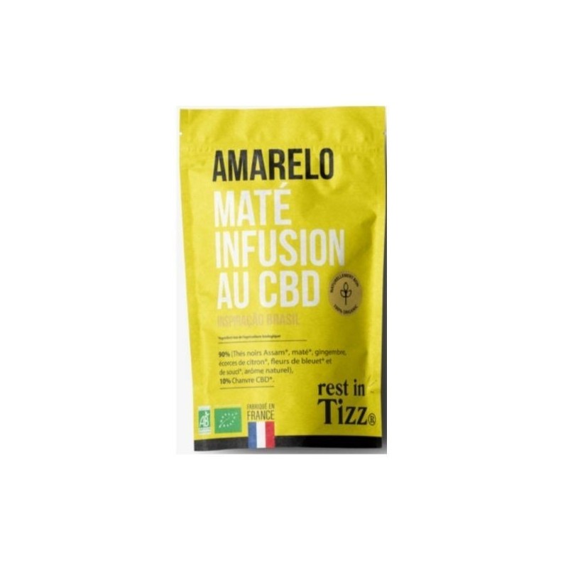 Maté AMARELO CBD infusion 50g Tizz Stilla