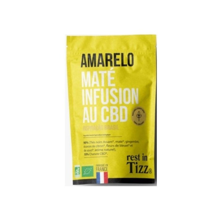 Maté AMARELO CBD infusion 50g - Tizz Stilla