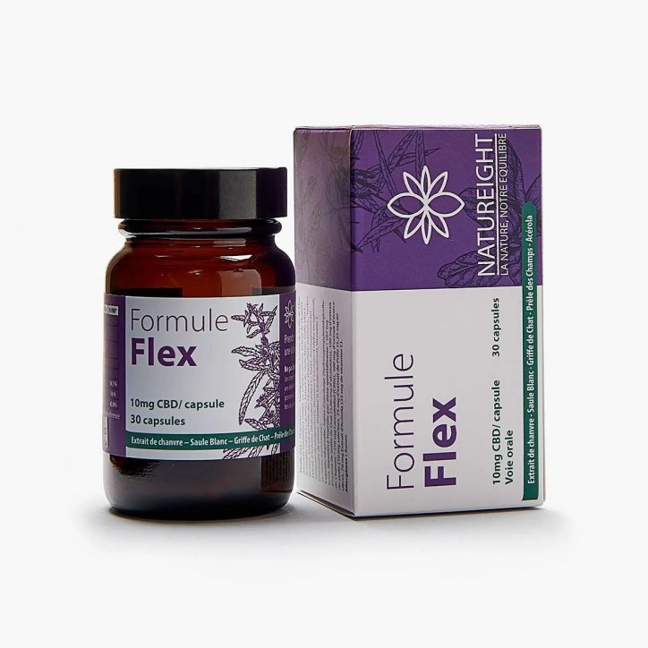 Gélules au CBD Flex inflammation/Articulations - Natureight