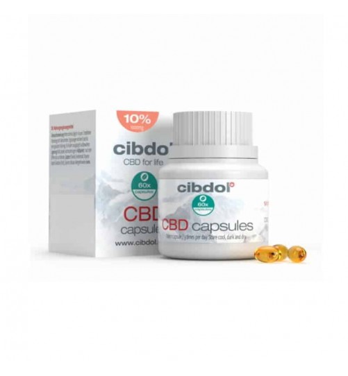 Capsules de CBD 1000mg Cibdol