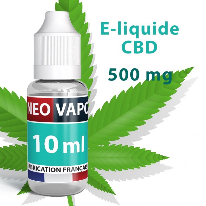 E-liquide CBD Chanvre 500mg - Neovapo