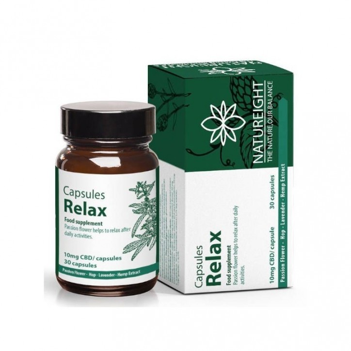 Gélules au CBD Relax - Natureight