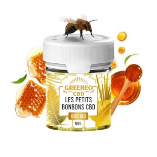 Les petits bonbons CBD Miel 600mg Greeneo