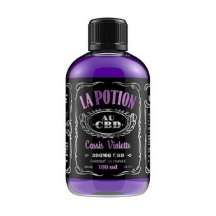 Sirop Cassis Violette 100ml 500mg CBD La Potion