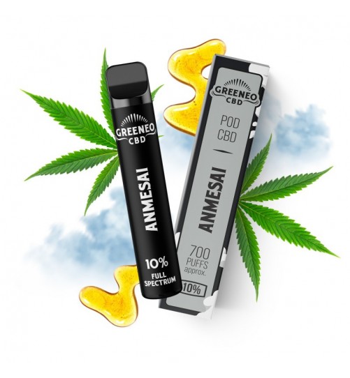 Anmesai 700 puffs 1000mg CBD Greeneo