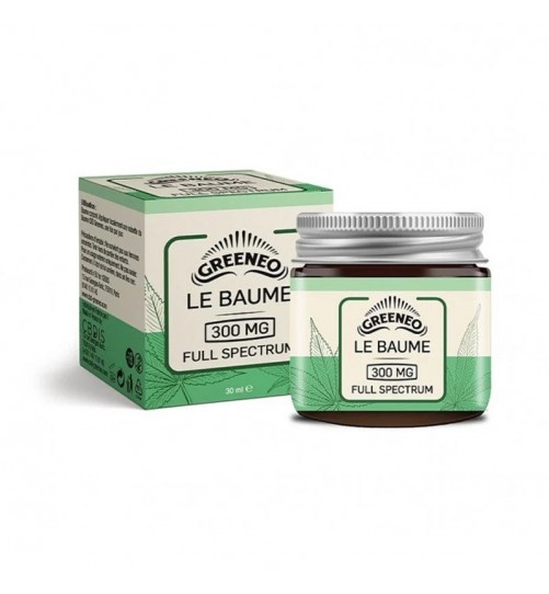 Crème baume CBD 300mg 30ml Greeneo