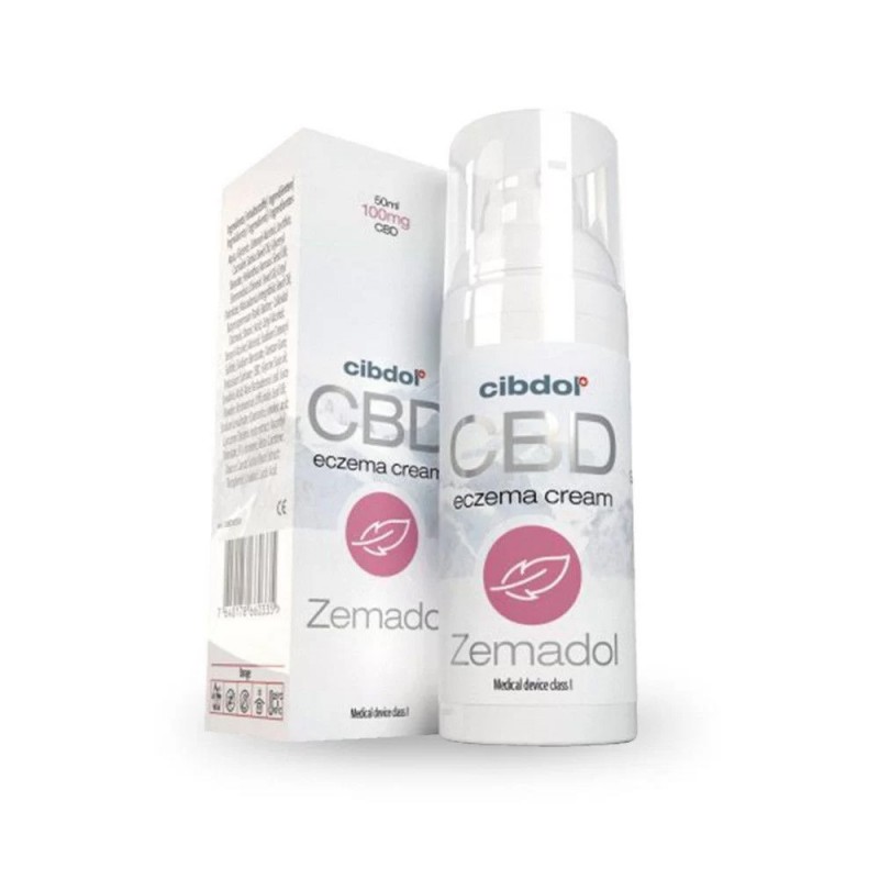 Crème Eczéma CBD 100mg 50ml Cibdol