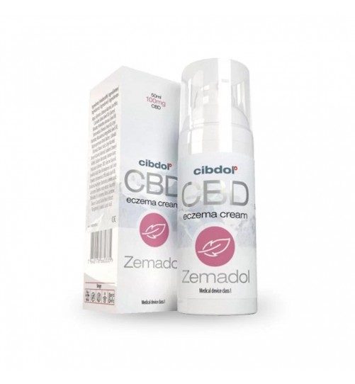 Crème Eczéma CBD 100mg 50ml Cibdol