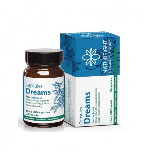 Gélules au CBD Dreams sommeil Natureight